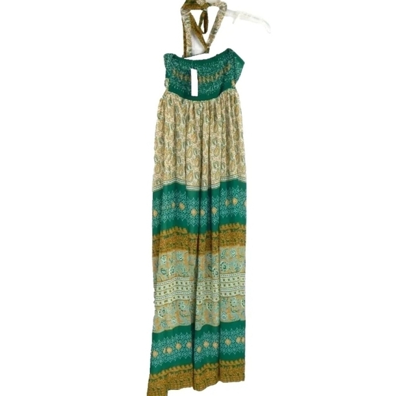 Tiny Anthropologie Twist Halter Maxi Dress - Picture 4 of 5